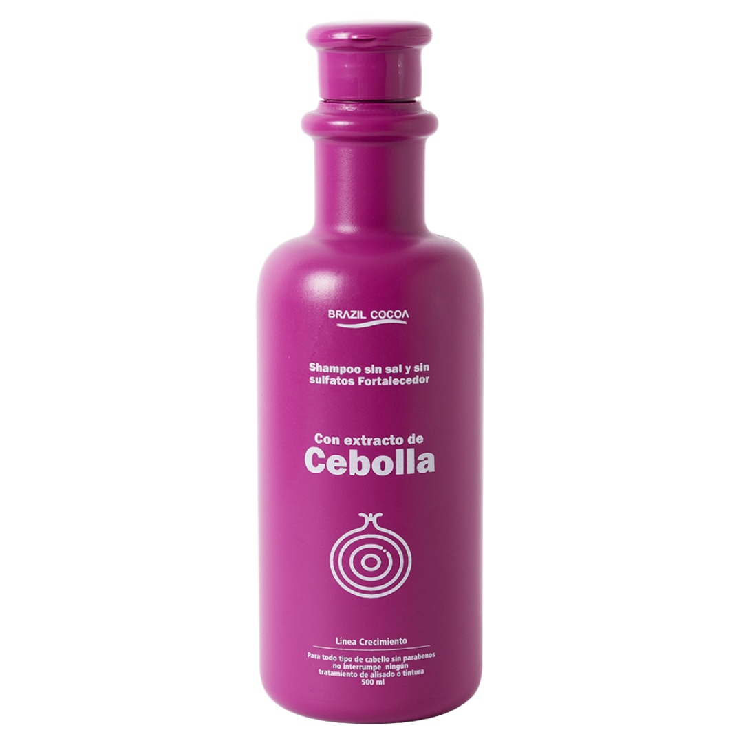 SHAMPOO CEBOLLA X500ML (Estimula el crecimiento capilar y detiene la caída)