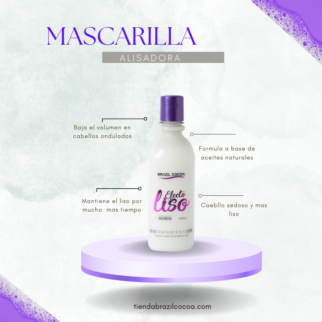 Tratamiento Efecto Liso X 440ml (Para el Cuidado de la Keratina) 🧴