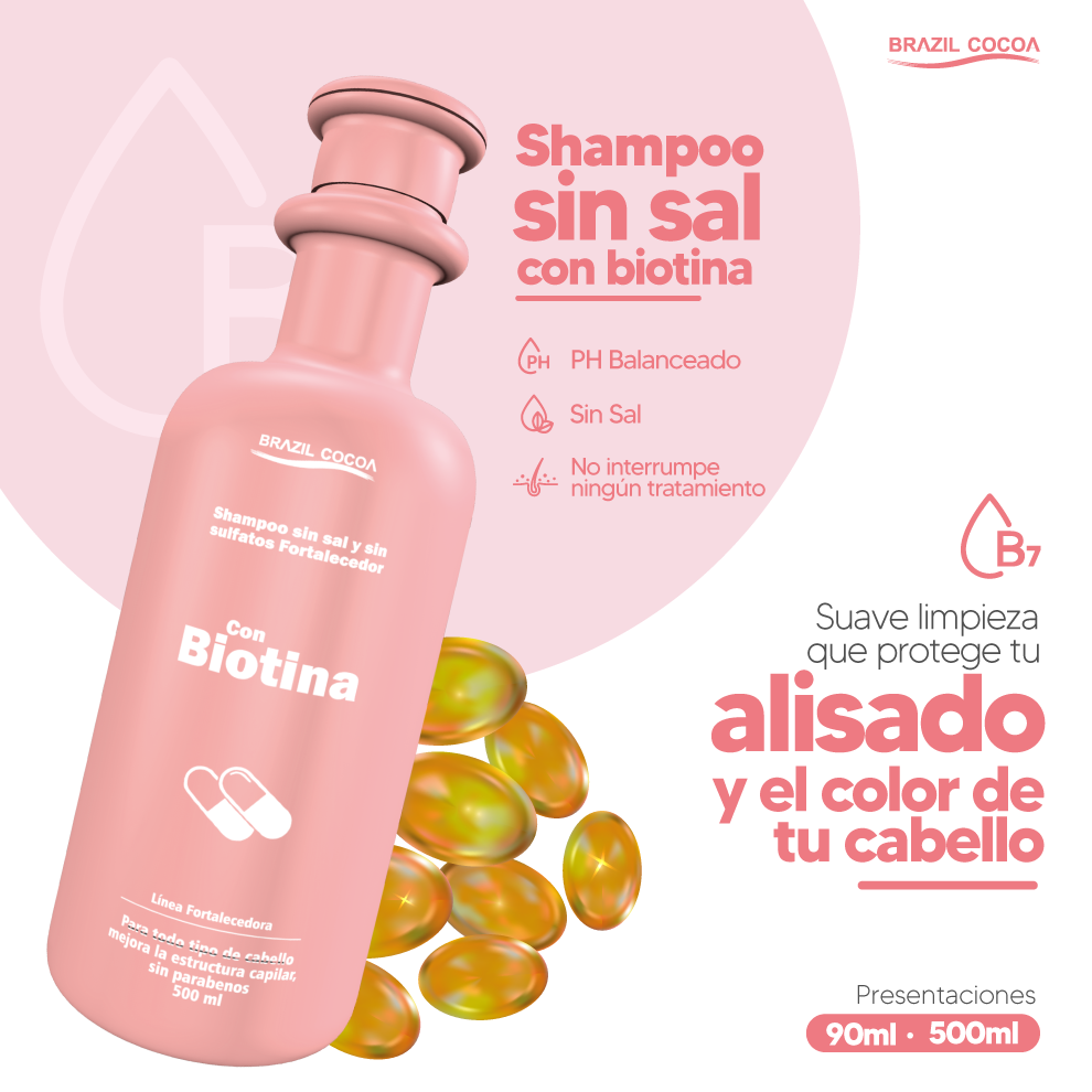 SHAMPOO BIOTINA X500ML
