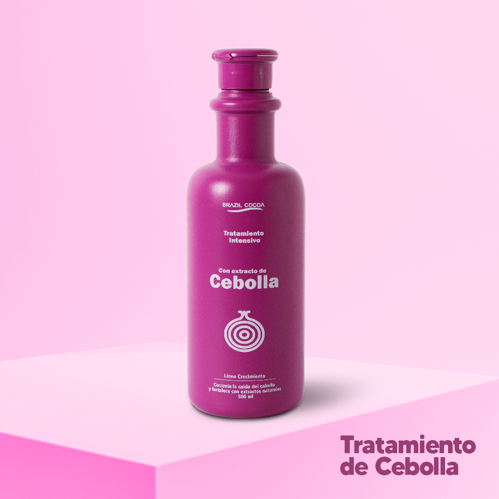 TRATAMIENTO EXTRACTO DE CEBOLLA X500ML (Estimula el Crecimiento e hidrata)