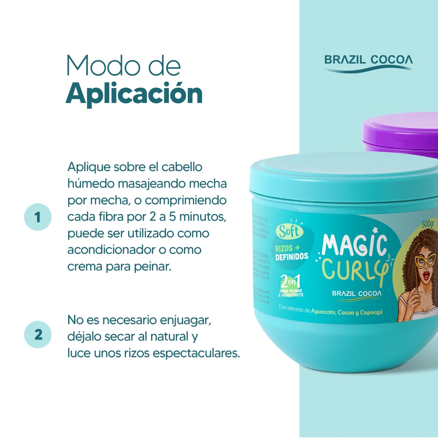 CREMA RIZOS SOFT X500ML RIZOS SUELTOS (Gratis tratamiento mantra capilar)