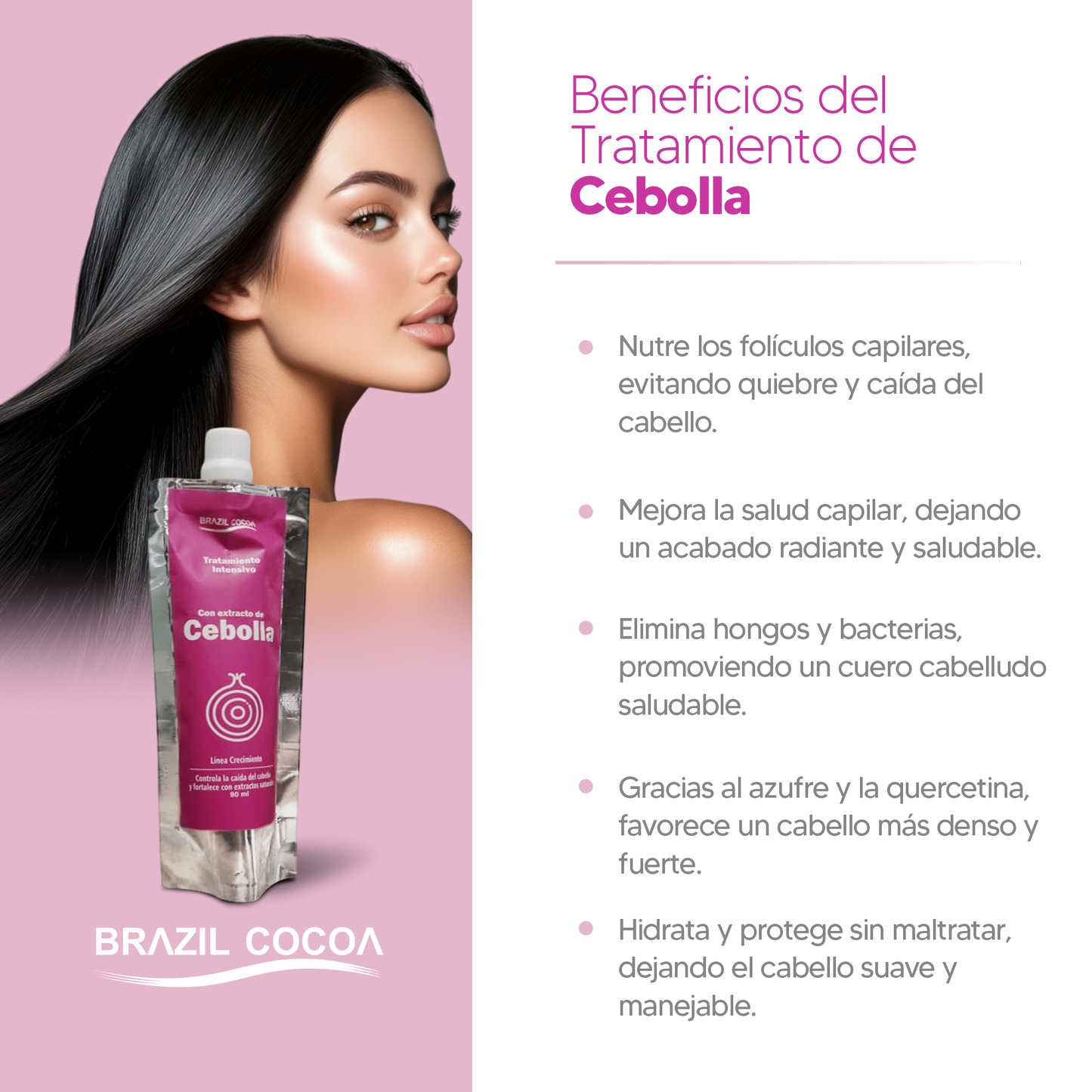 Shampoo de Romero X 500ml + Tratamiento Cebolla X 90ml (Precio Especial)