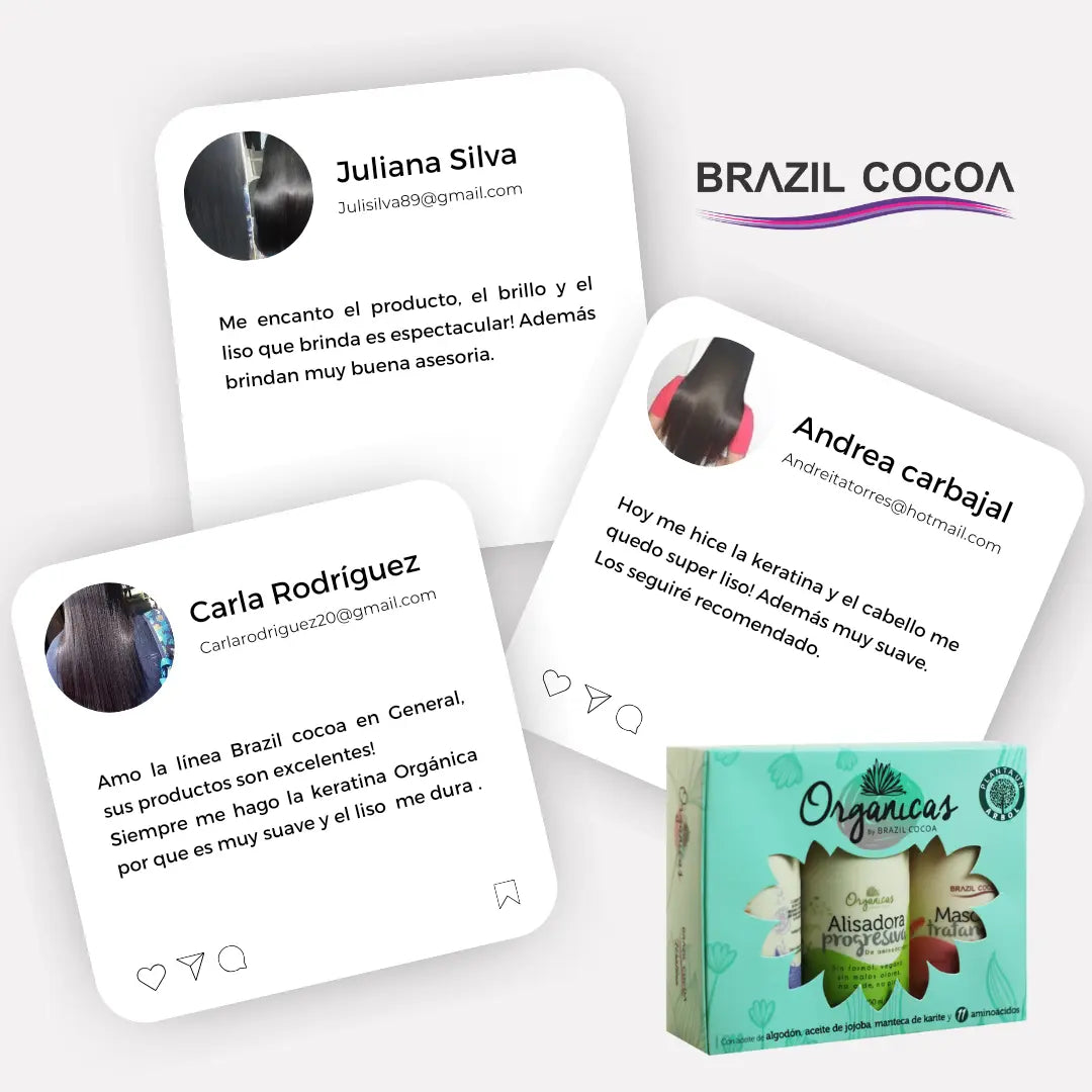 Kit orgánico X Litro (Alcanza de 10 a 12 Alisados)