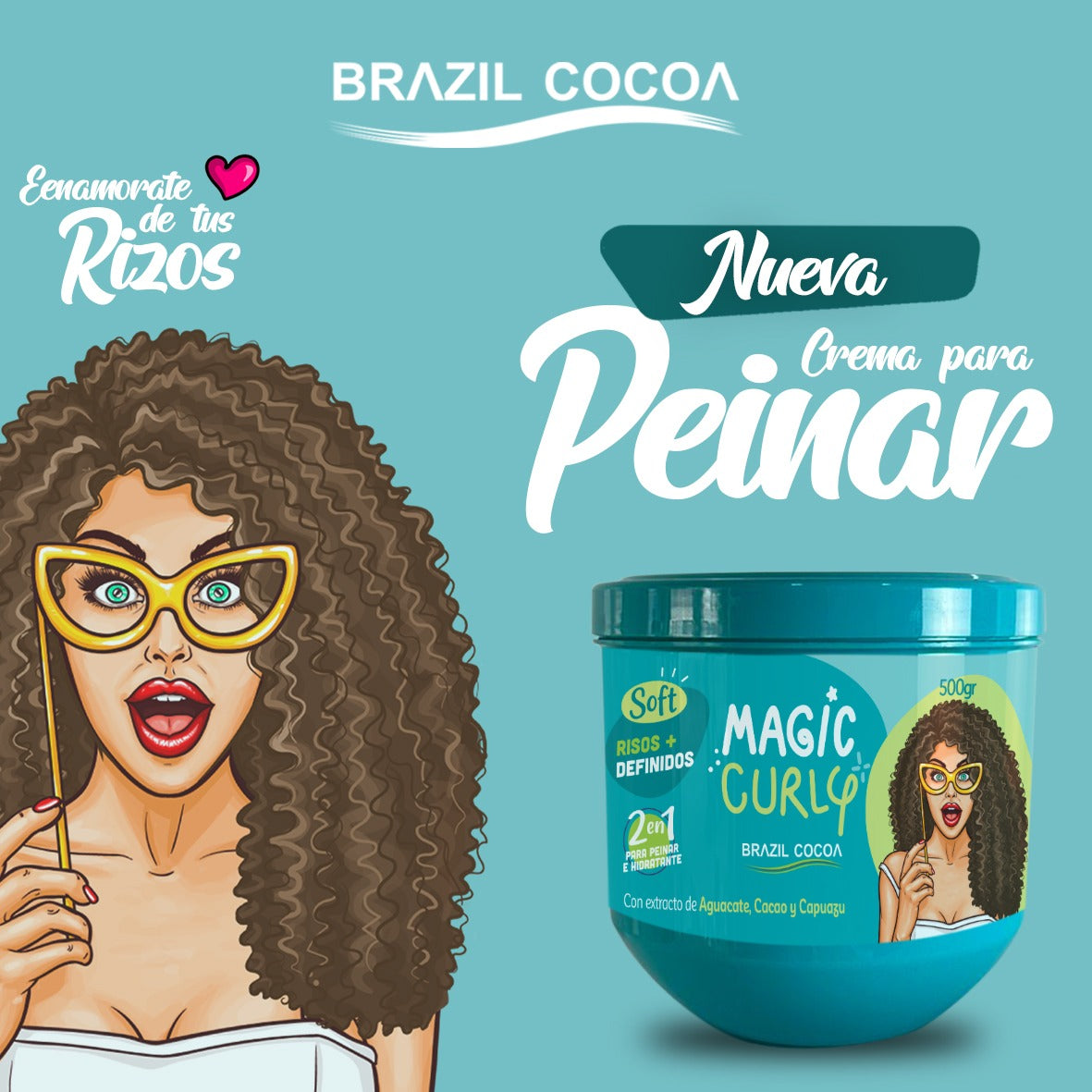 Crema Rizos Soft X 500ml Rizos Sueltos