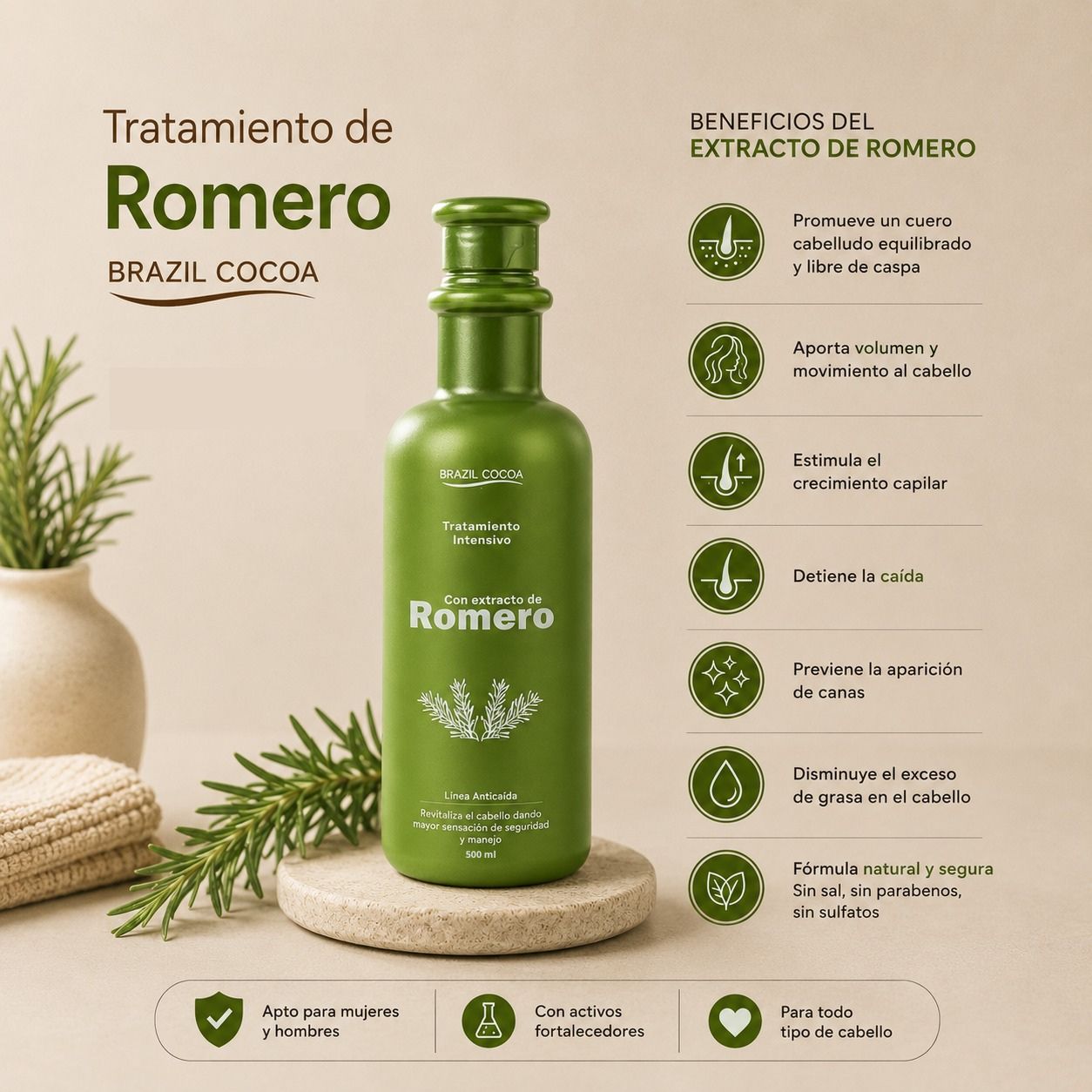 Kit romero crecimiento GRATIS Booster potencializador