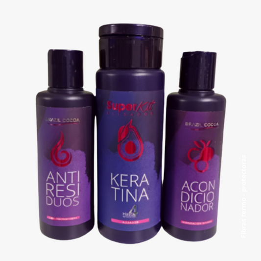 Kit Keratina X 250ml (Tradicional)