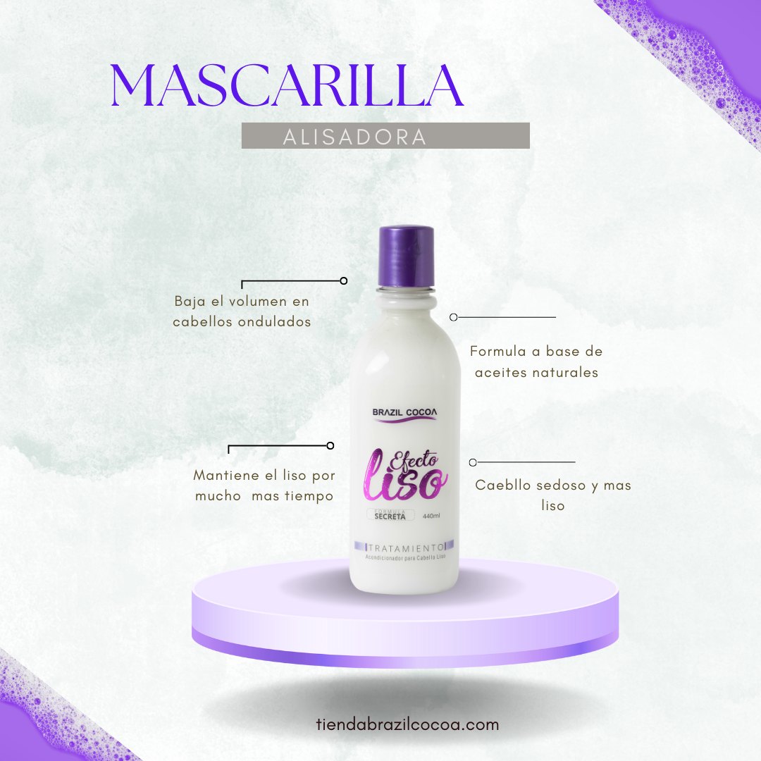 Mascarilla Efecto Alisador🧴