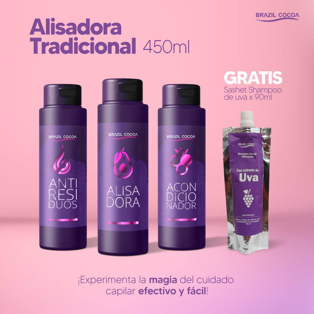 Kit Keratina 450ml (Tradicional)