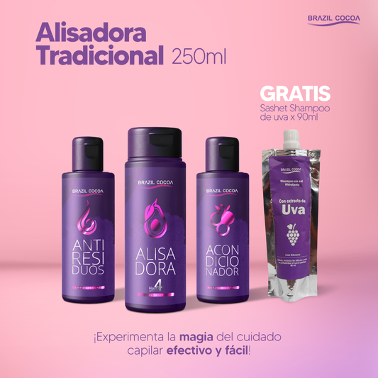 Kit Keratina X 250ml (Tradicional)