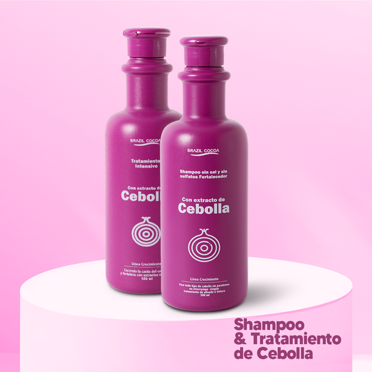 Kit Cebolla X 500ML (Shampoo + Tratamiento)