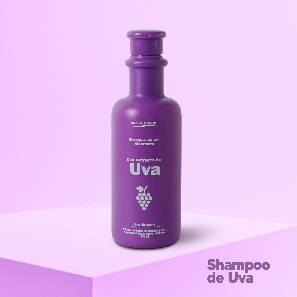 SHAMPOO DE UVA x500ml (Hidratante)