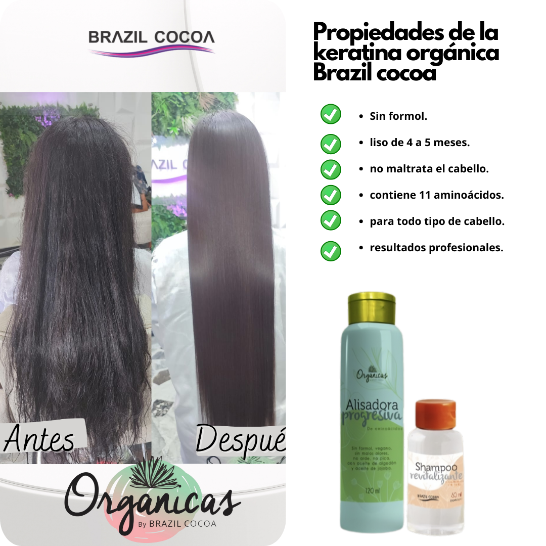 Keratina Organica Alisado De Keratina Con Formol Botánico Como