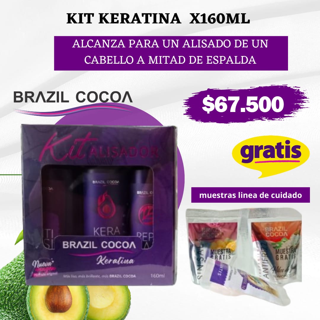 Kit Keratina X 160ml (Tradicional)