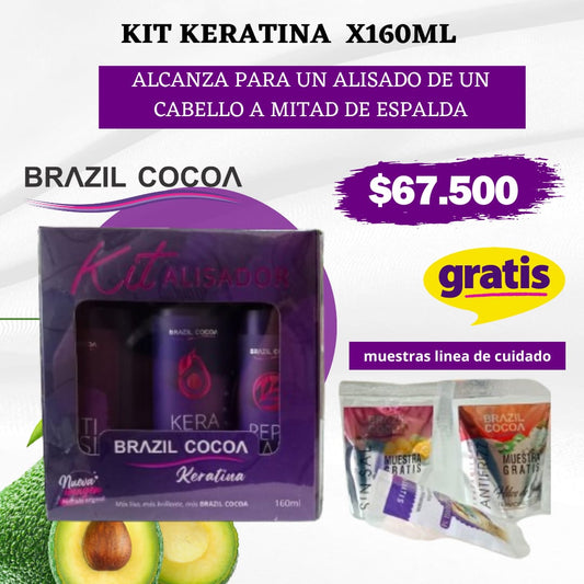 Kit Keratina X 160ml (Tradicional)