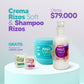 Kit Curly  Shampoo + Crema Rizos x 500ml