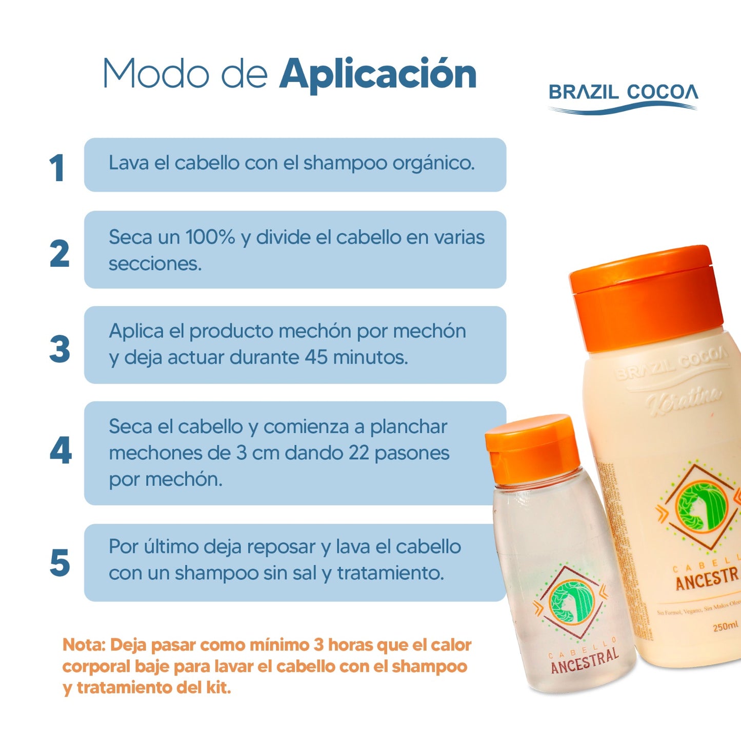 Keratina Ancestral X 250ml (Sin formol)