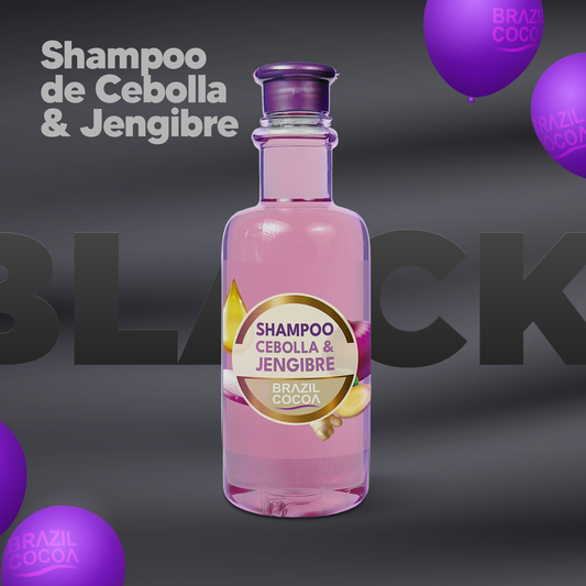 Shampoo de Cebolla y Jengibre X 500ml (Estimula el Crecimiento Capilar)