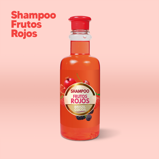 Shampoo de Frutos Rojos 500ml (Shampoo Hidratante)