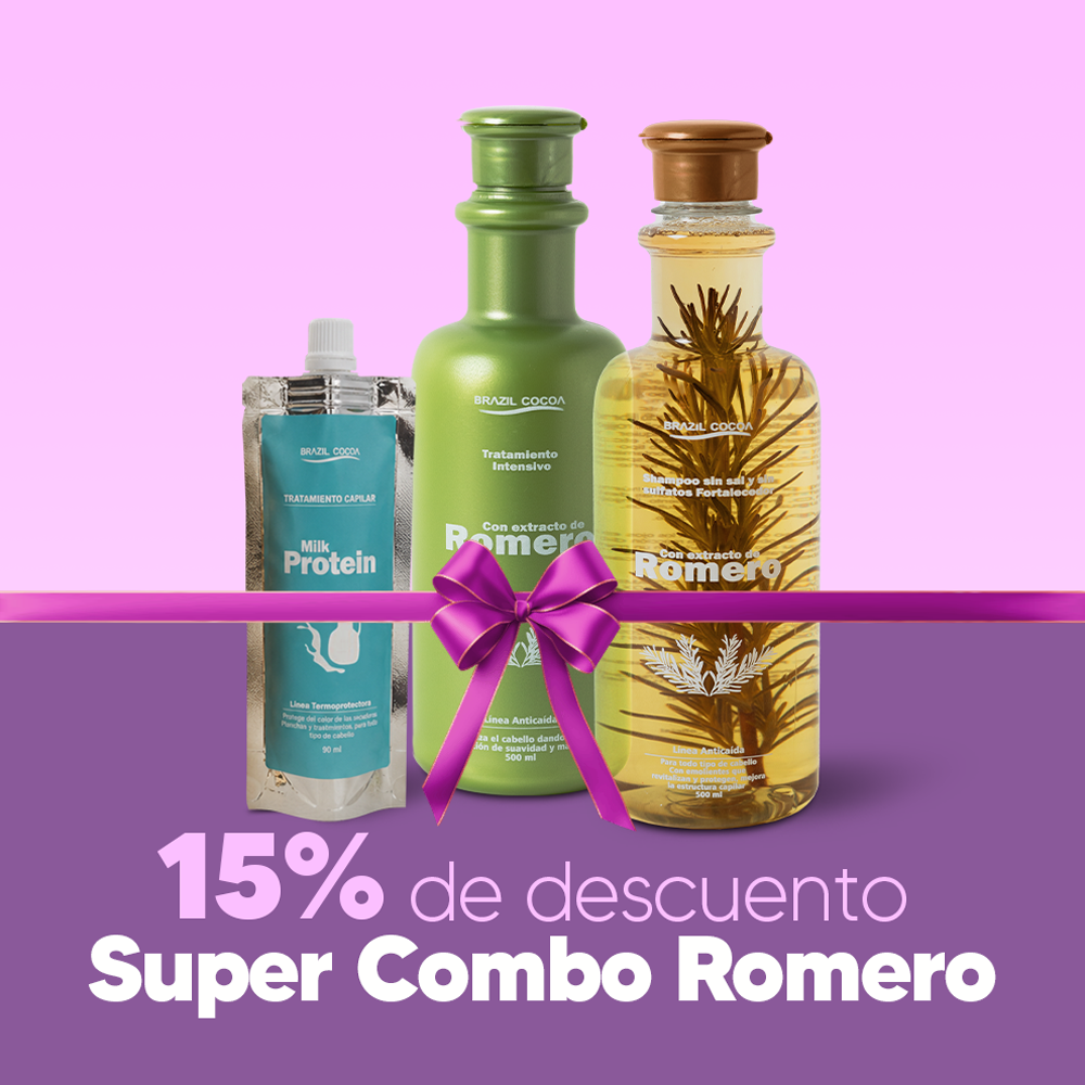 Kit Romero de Crecimiento GRATIS Termoprotector 90 ML