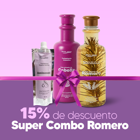 Kit Romero & Cebolla de Crecimiento + Termoprotector